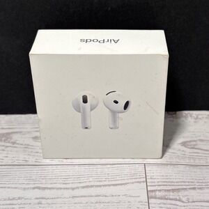 Apple AirPods 4 Empty Replacement Box Only MXP63LL/A White 2024 Model